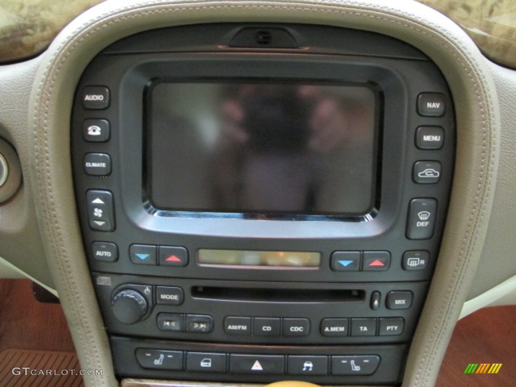2005 S-Type 4.2 - Seafrost Metallic / Ivory photo #30