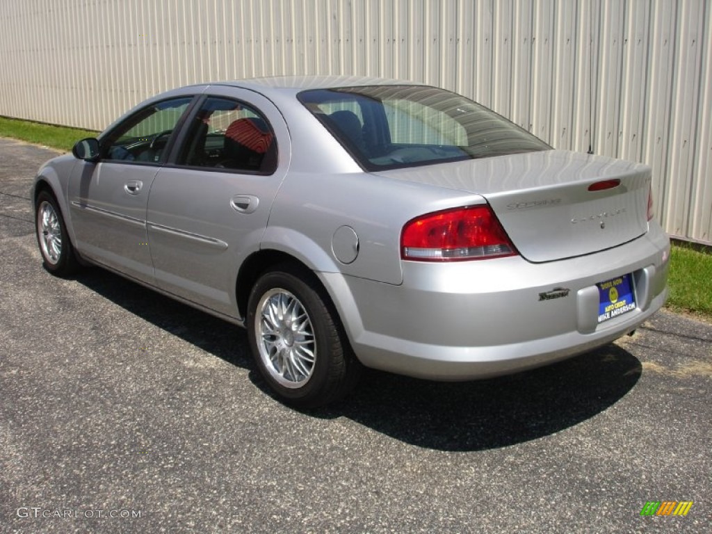 2002 Sebring LXi Sedan - Brilliant Silver Metallic / Dark Slate Gray photo #4