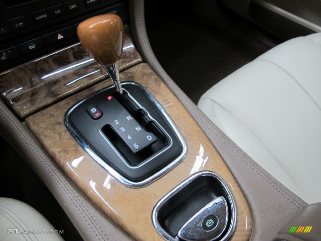 2005 S-Type 4.2 - Seafrost Metallic / Ivory photo #35