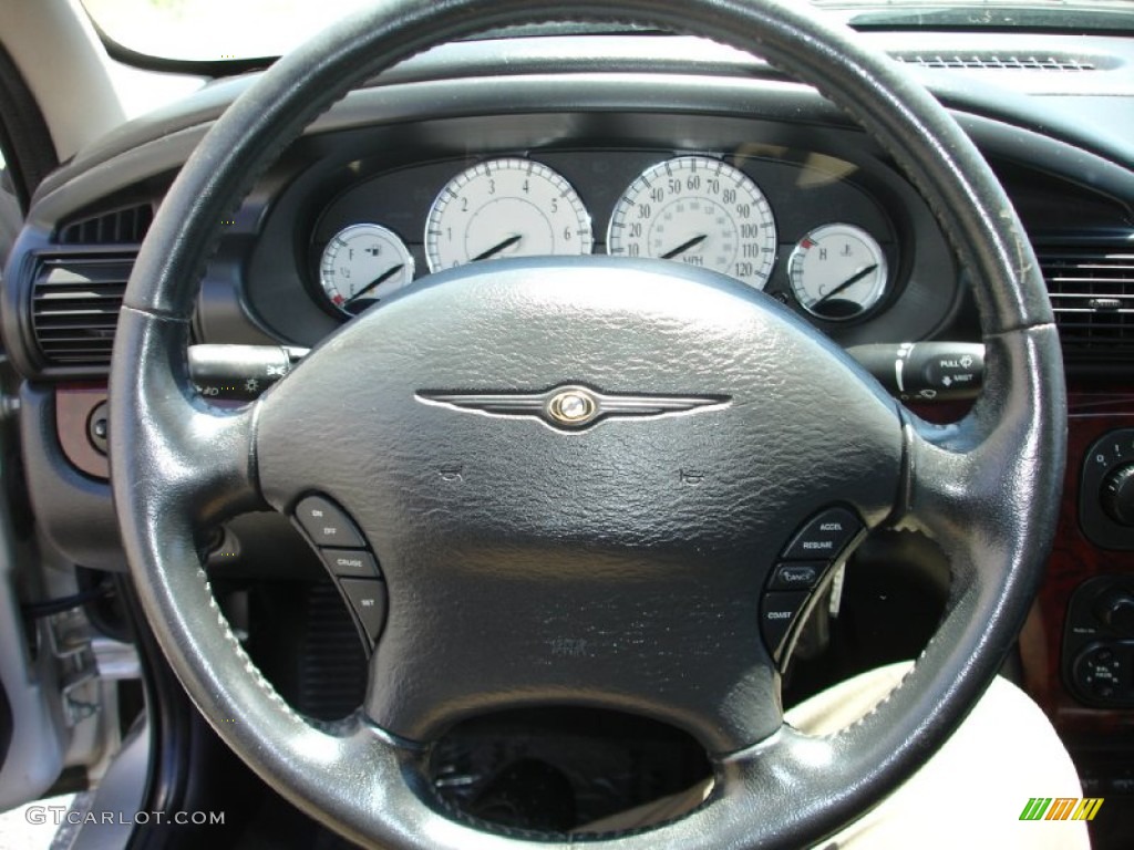 2002 Sebring LXi Sedan - Brilliant Silver Metallic / Dark Slate Gray photo #7