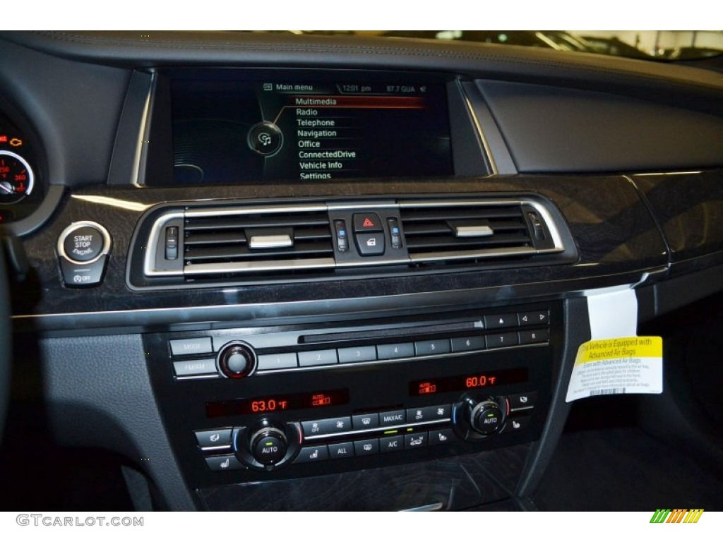 2013 7 Series 750Li Sedan - Dark Graphite Metallic II / Black photo #8