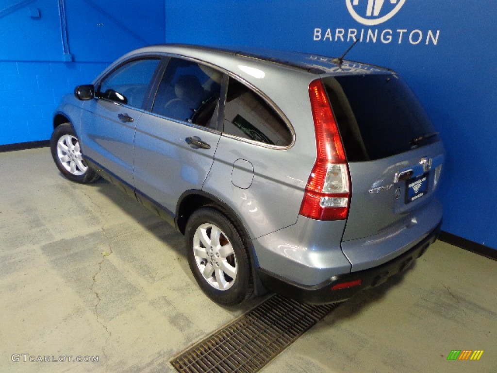 2009 CR-V EX 4WD - Glacier Blue Metallic / Gray photo #8