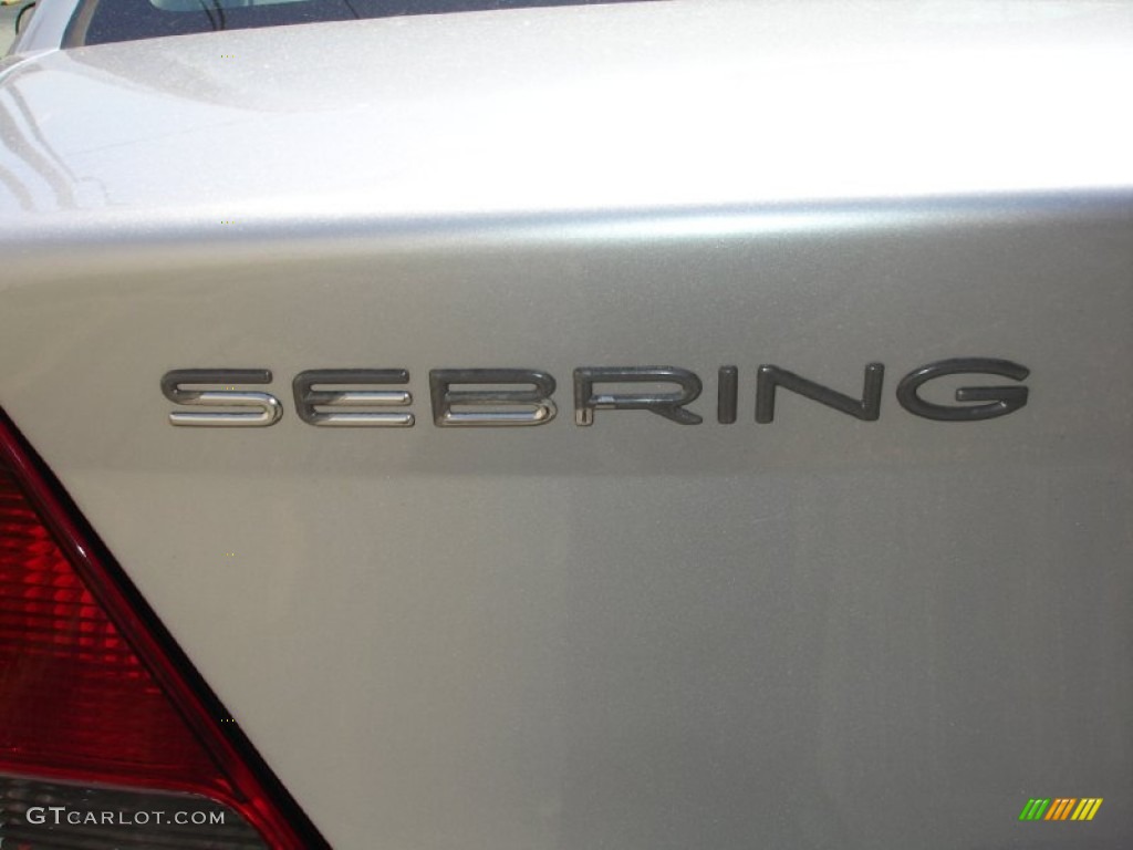 2002 Sebring LXi Sedan - Brilliant Silver Metallic / Dark Slate Gray photo #31