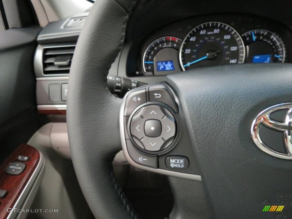 2013 Camry XLE - Magnetic Gray Metallic / Ash photo #16