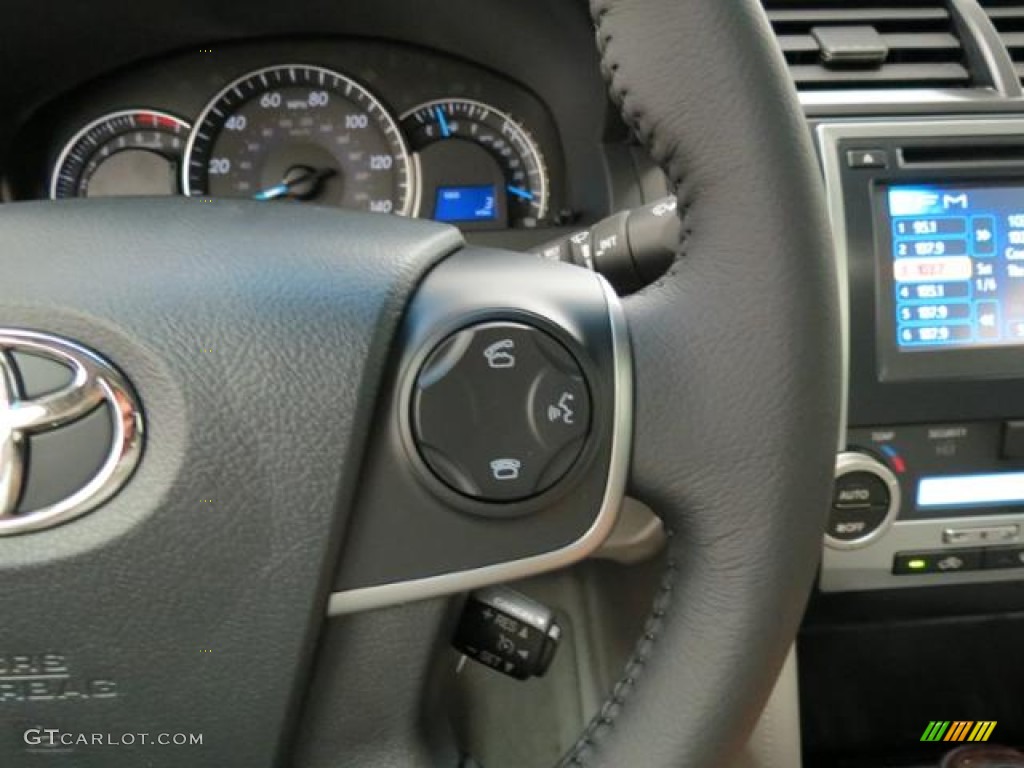 2013 Camry XLE - Magnetic Gray Metallic / Ash photo #17