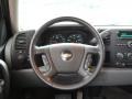 Dark Titanium 2011 Chevrolet Silverado 1500 LS Crew Cab 4x4 Steering Wheel