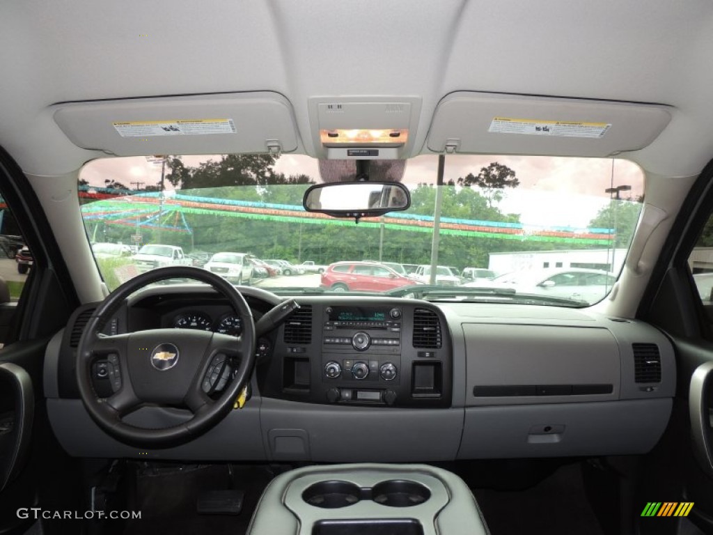 2011 Chevrolet Silverado 1500 LS Crew Cab 4x4 Dark Titanium Dashboard Photo #82525153