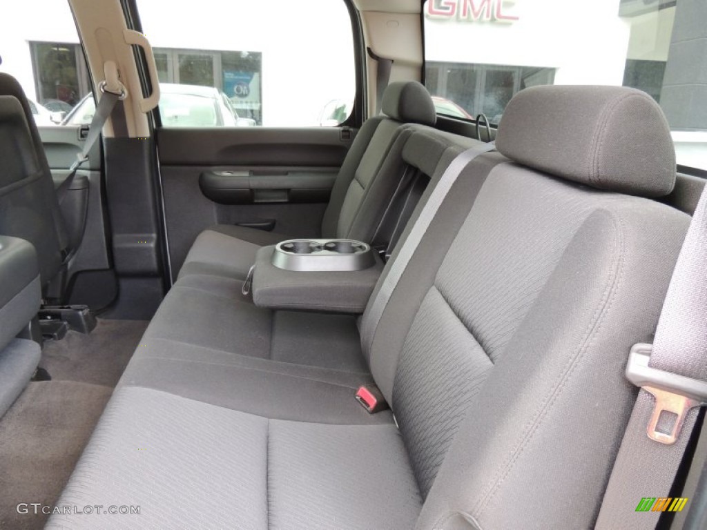 2011 Silverado 1500 LS Crew Cab 4x4 - Sheer Silver Metallic / Dark Titanium photo #10