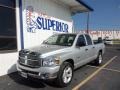 2008 Bright Silver Metallic Dodge Ram 1500 SLT Quad Cab  photo #1