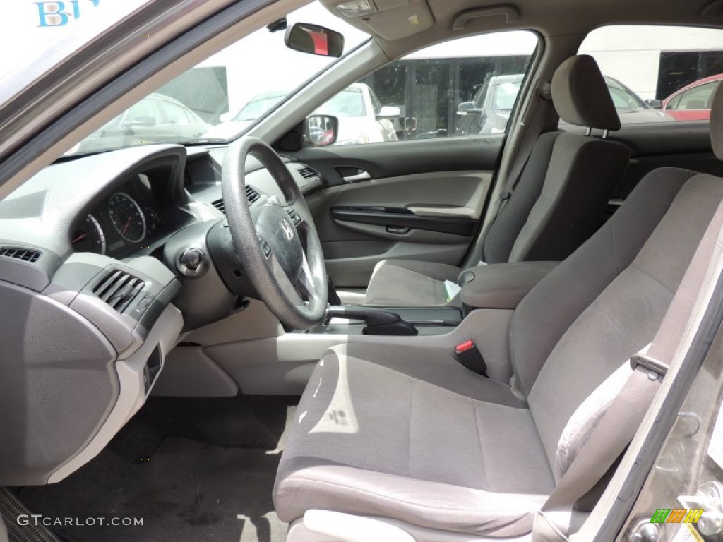 Gray Interior 2008 Honda Accord LX Sedan Photo #82525971