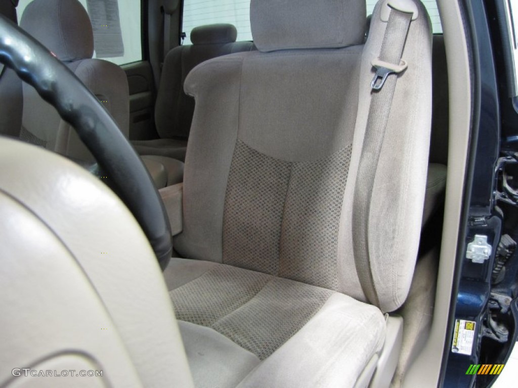 2005 Silverado 2500HD LT Crew Cab 4x4 - Dark Blue Metallic / Tan photo #6
