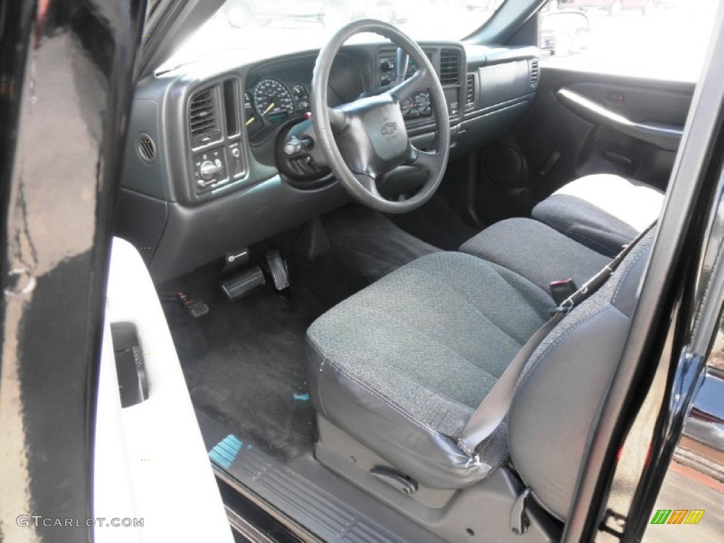 Graphite Interior 1999 Chevrolet Silverado 1500 Regular Cab Photo #82526922