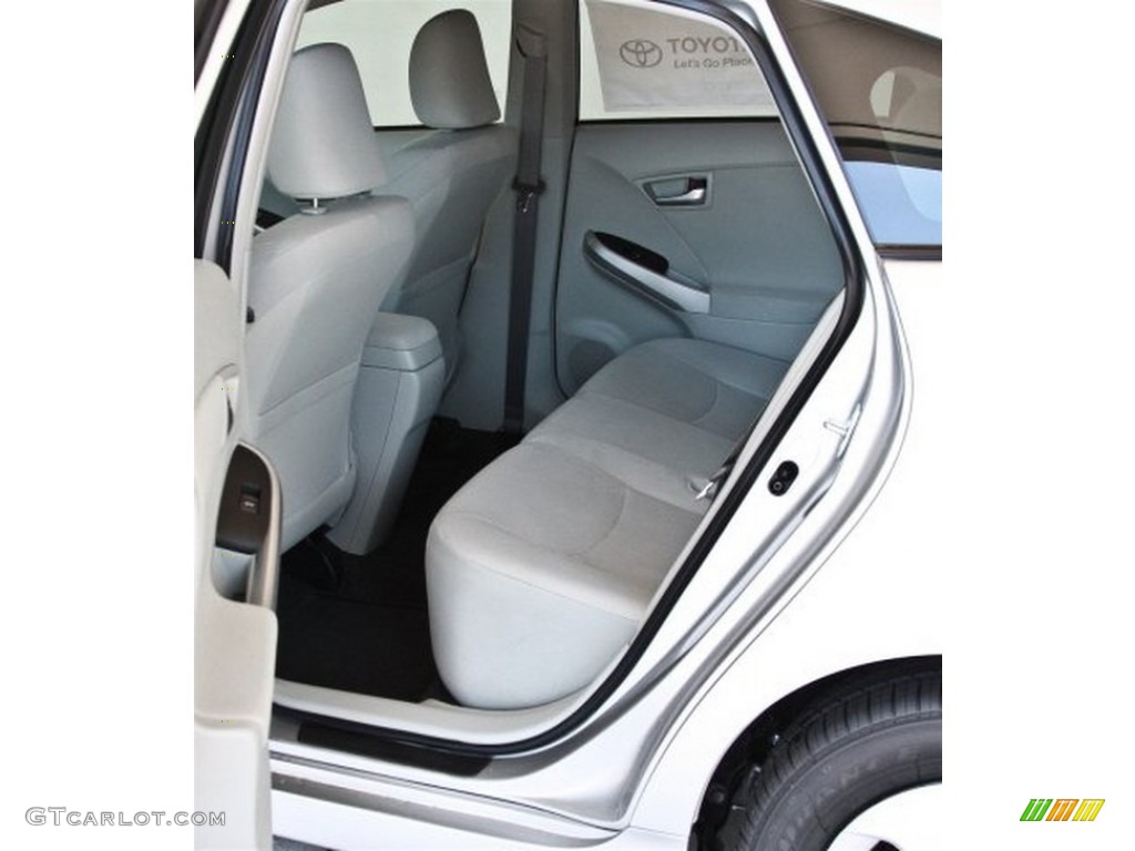 2013 Toyota Prius Three Hybrid Rear Seat Photos