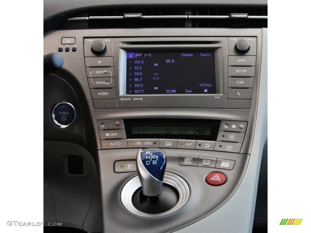 2013 Toyota Prius Three Hybrid Controls Photos
