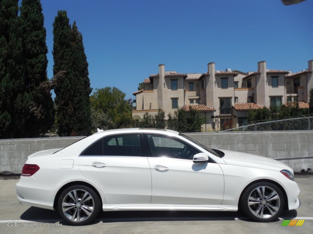 Diamond White Metallic 2014 Mercedes-Benz E 350 Sport Sedan Exterior Photo #82527126