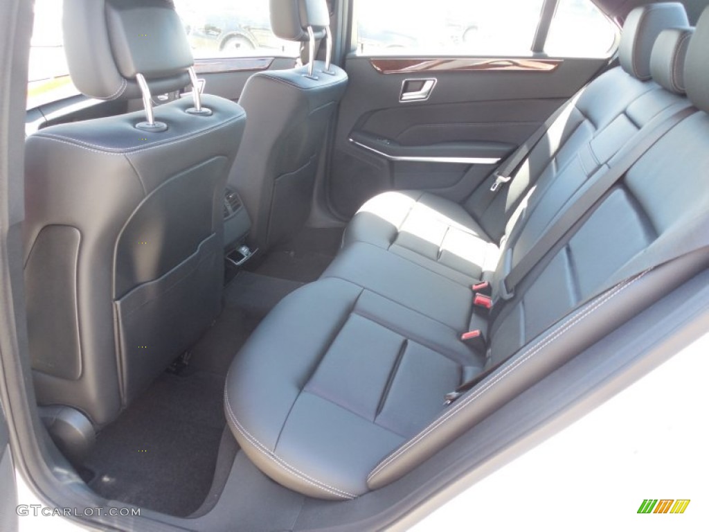 2014 E 350 Sport Sedan - Diamond White Metallic / Black photo #8