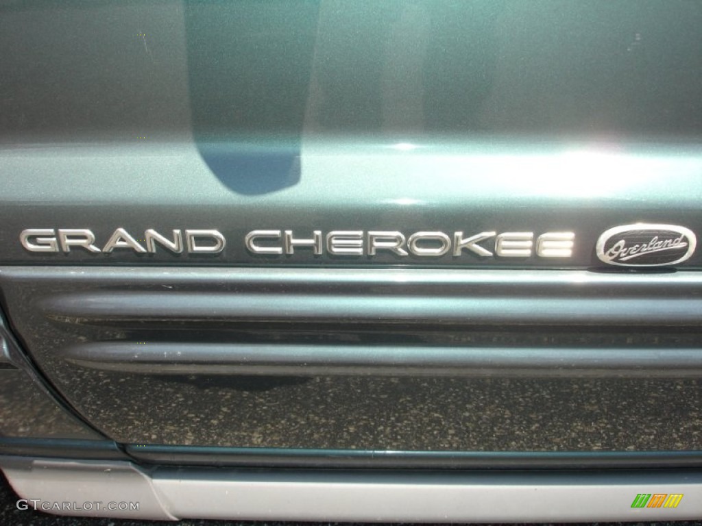 2003 Grand Cherokee Overland 4x4 - Onyx Green Pearlcoat / Dark Slate Gray/Light Slate Gray photo #32