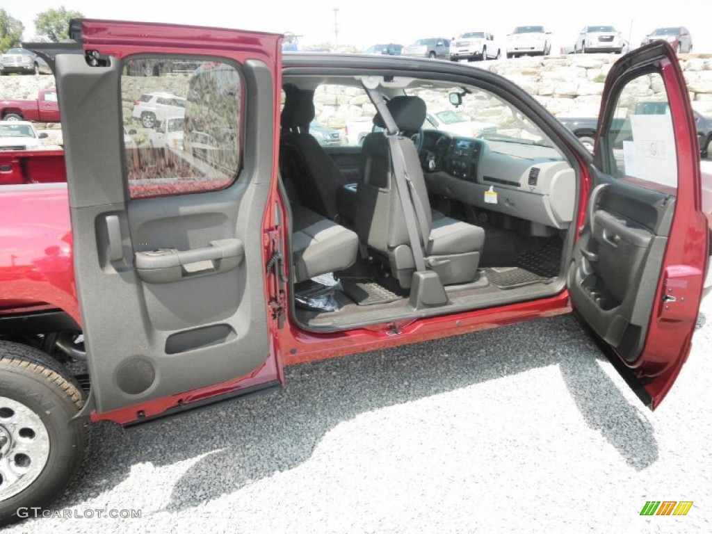 2013 Sierra 1500 SL Extended Cab - Sonoma Red Metallic / Dark Titanium photo #14