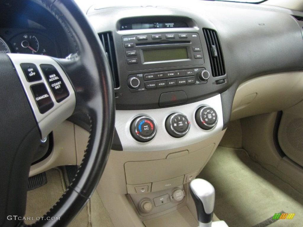 2007 Elantra GLS Sedan - Laguna Sand Beige / Beige photo #22