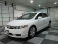 Taffeta White - Civic LX Sedan Photo No. 3