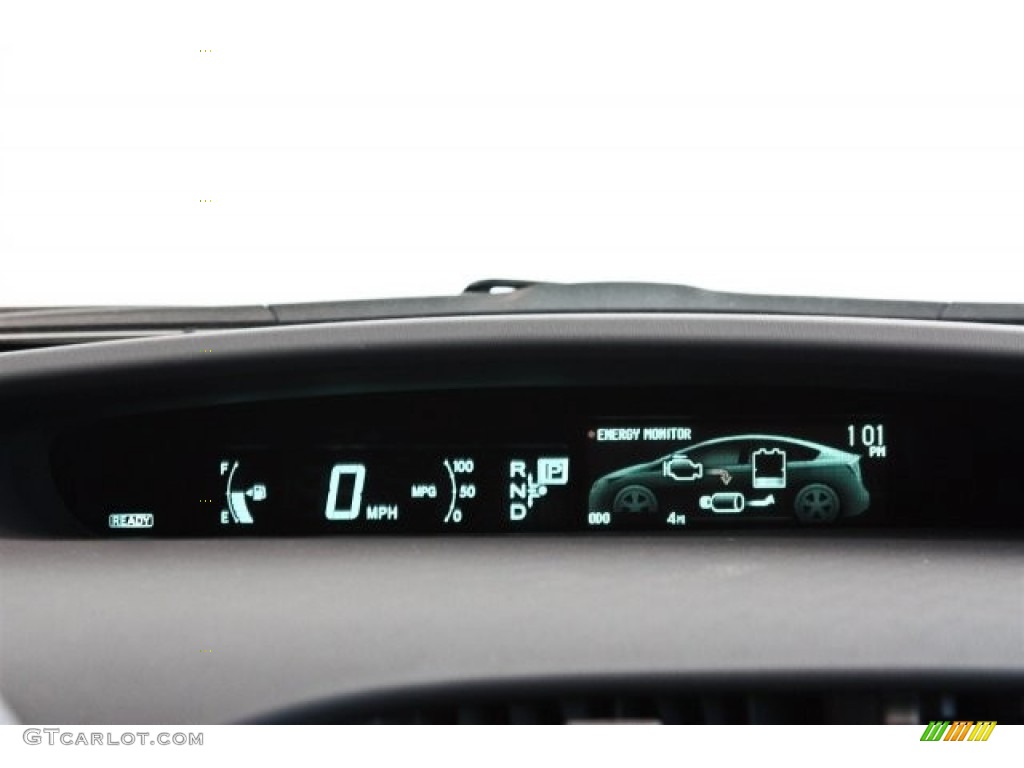 2013 Toyota Prius Four Hybrid Gauges Photo #82529303