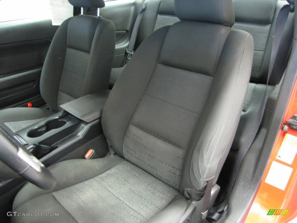 2007 Mustang V6 Deluxe Coupe - Torch Red / Dark Charcoal photo #5