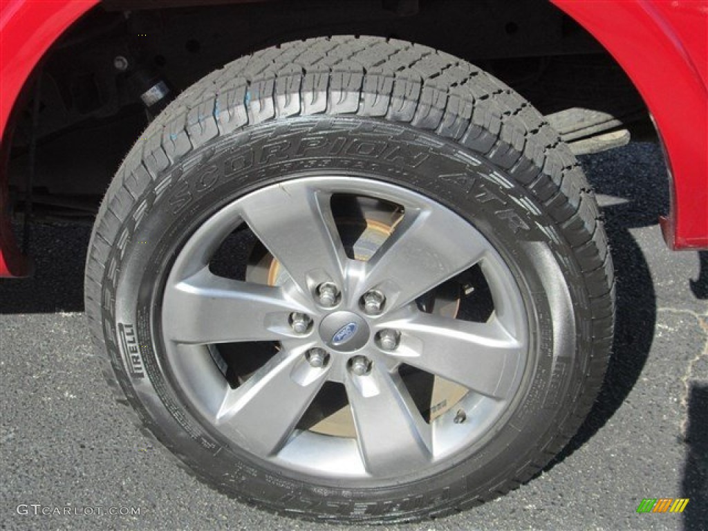 2010 F150 FX2 SuperCrew - Red Candy Metallic / Black photo #9