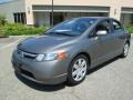 Galaxy Gray Metallic 2008 Honda Civic LX Sedan Exterior