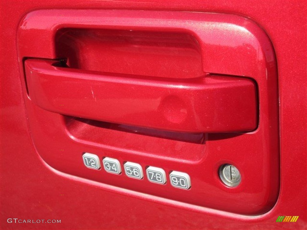 2010 F150 FX2 SuperCrew - Red Candy Metallic / Black photo #11