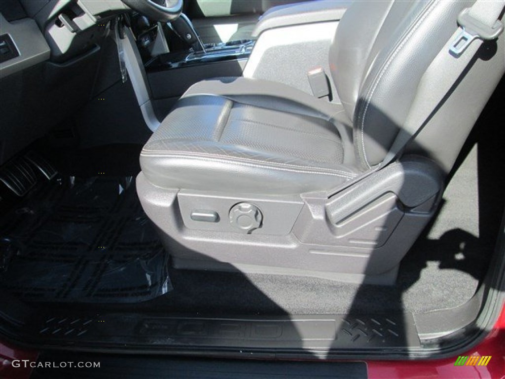 2010 F150 FX2 SuperCrew - Red Candy Metallic / Black photo #12