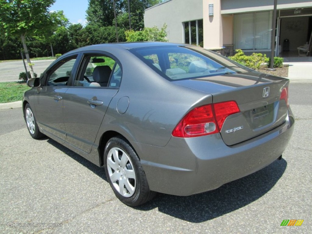 Galaxy Gray Metallic 2008 Honda Civic LX Sedan Exterior Photo #82530425