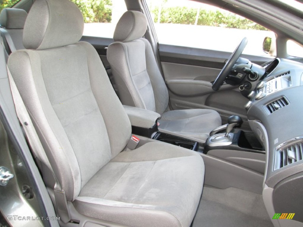 2008 Honda Civic LX Sedan Front Seat Photo #82530641