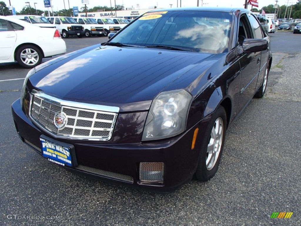 2006 CTS Sport Sedan - Blackberry / Ebony photo #1