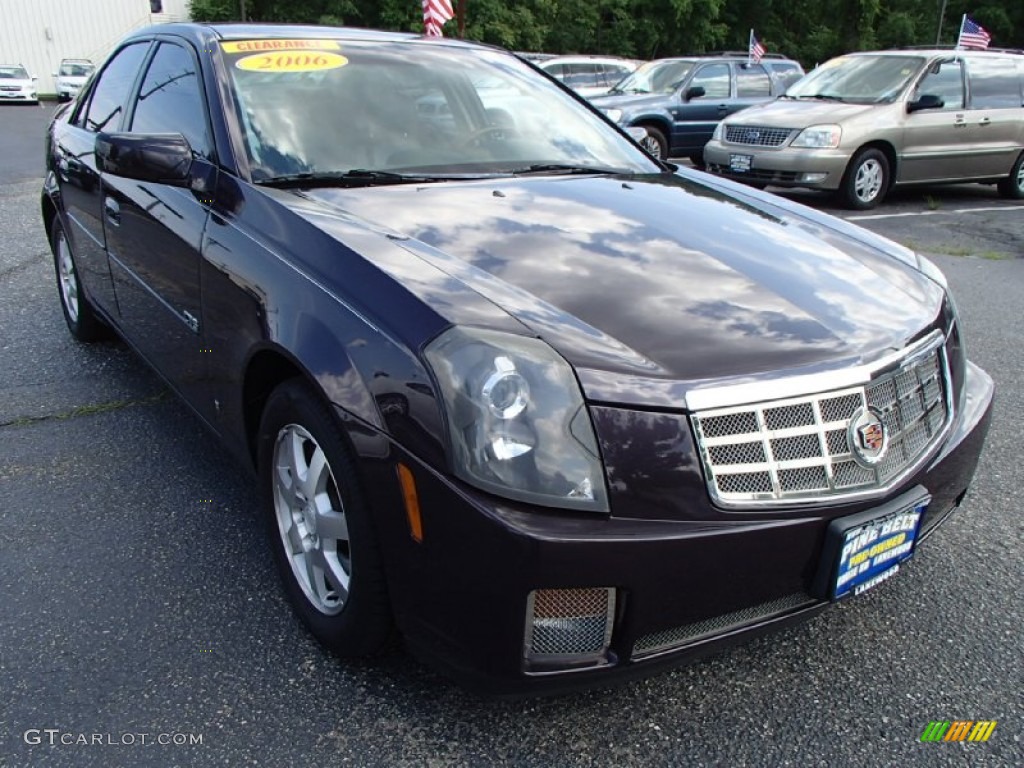 2006 CTS Sport Sedan - Blackberry / Ebony photo #3