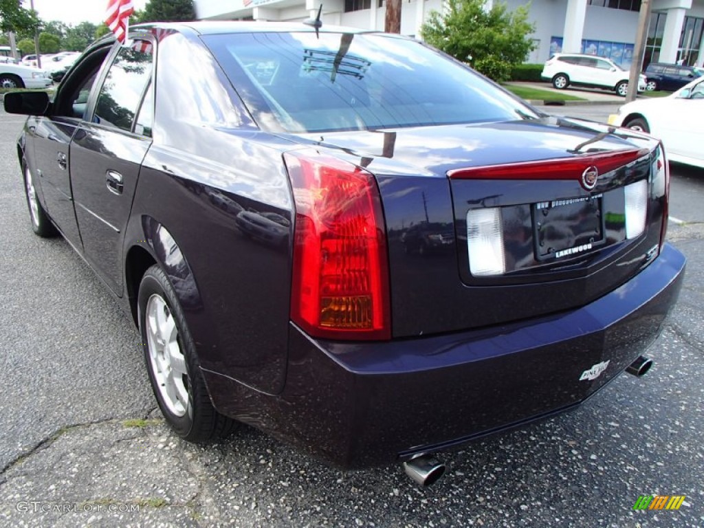 2006 CTS Sport Sedan - Blackberry / Ebony photo #7