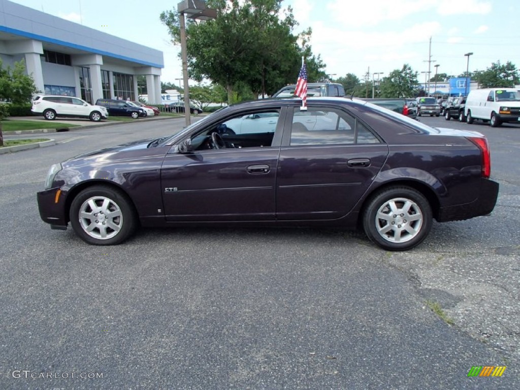 2006 CTS Sport Sedan - Blackberry / Ebony photo #9