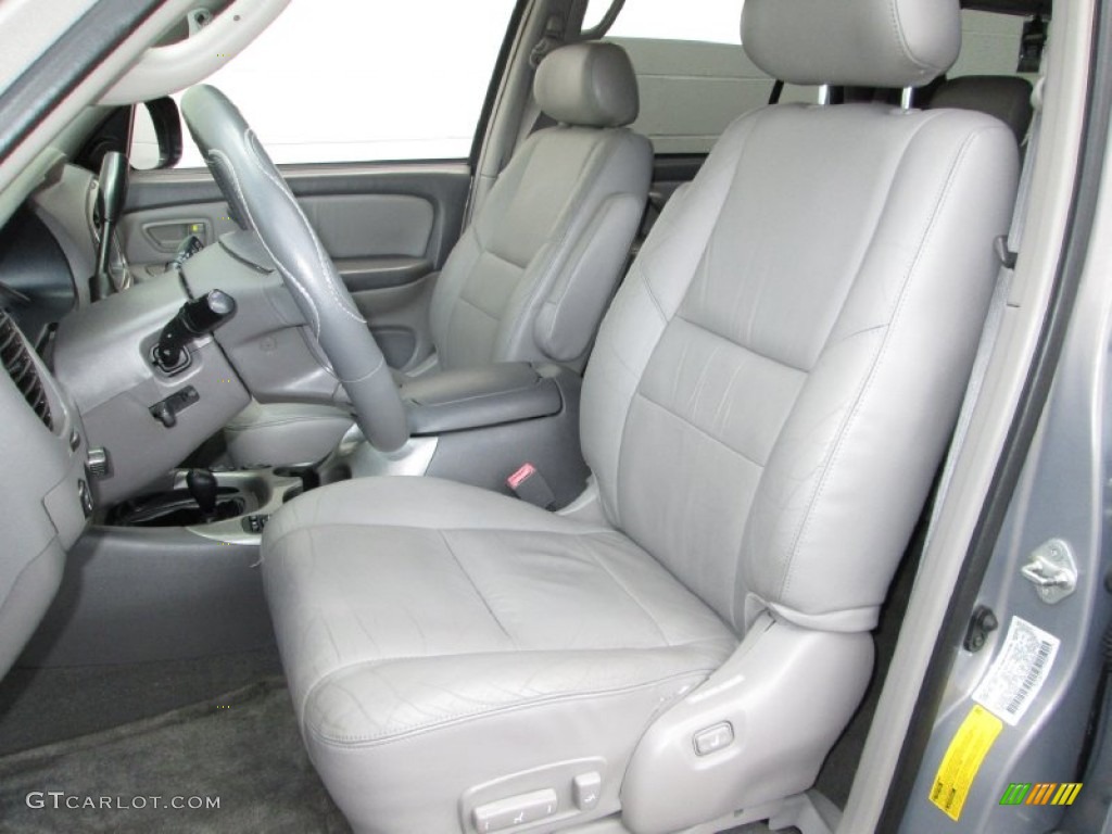 Charcoal Interior 2002 Toyota Sequoia Limited 4WD Photo #82531336