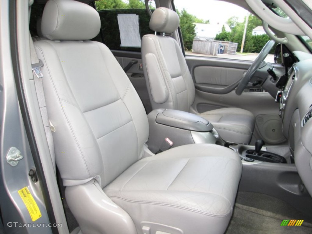 Charcoal Interior 2002 Toyota Sequoia Limited 4WD Photo #82531361