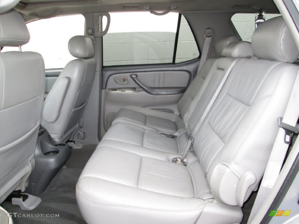 Charcoal Interior 2002 Toyota Sequoia Limited 4WD Photo #82531423