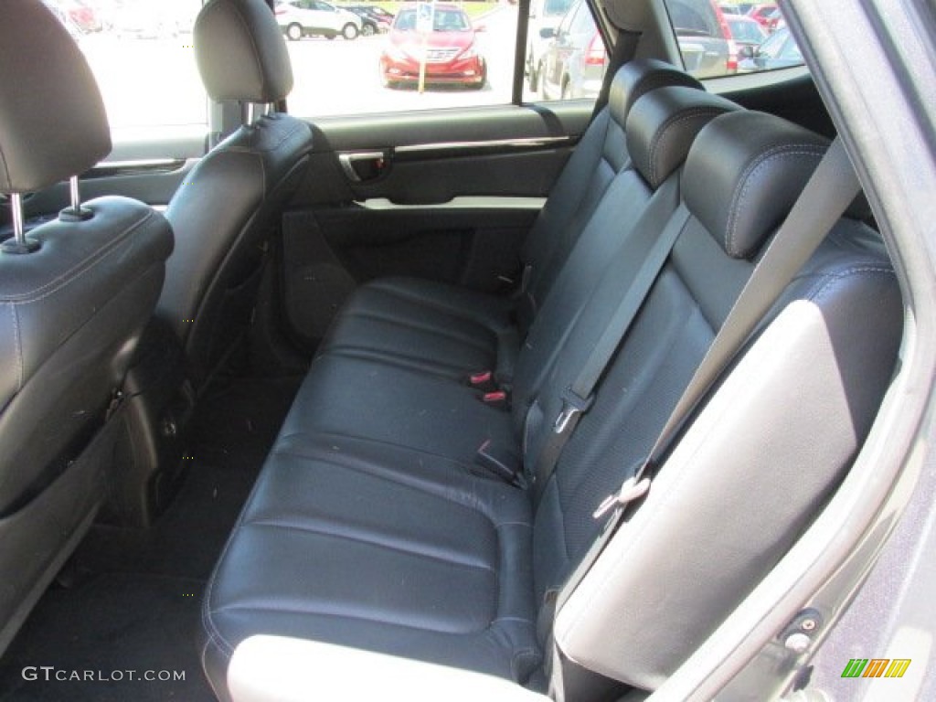 2008 Hyundai Santa Fe Limited Rear Seat Photo #82531882