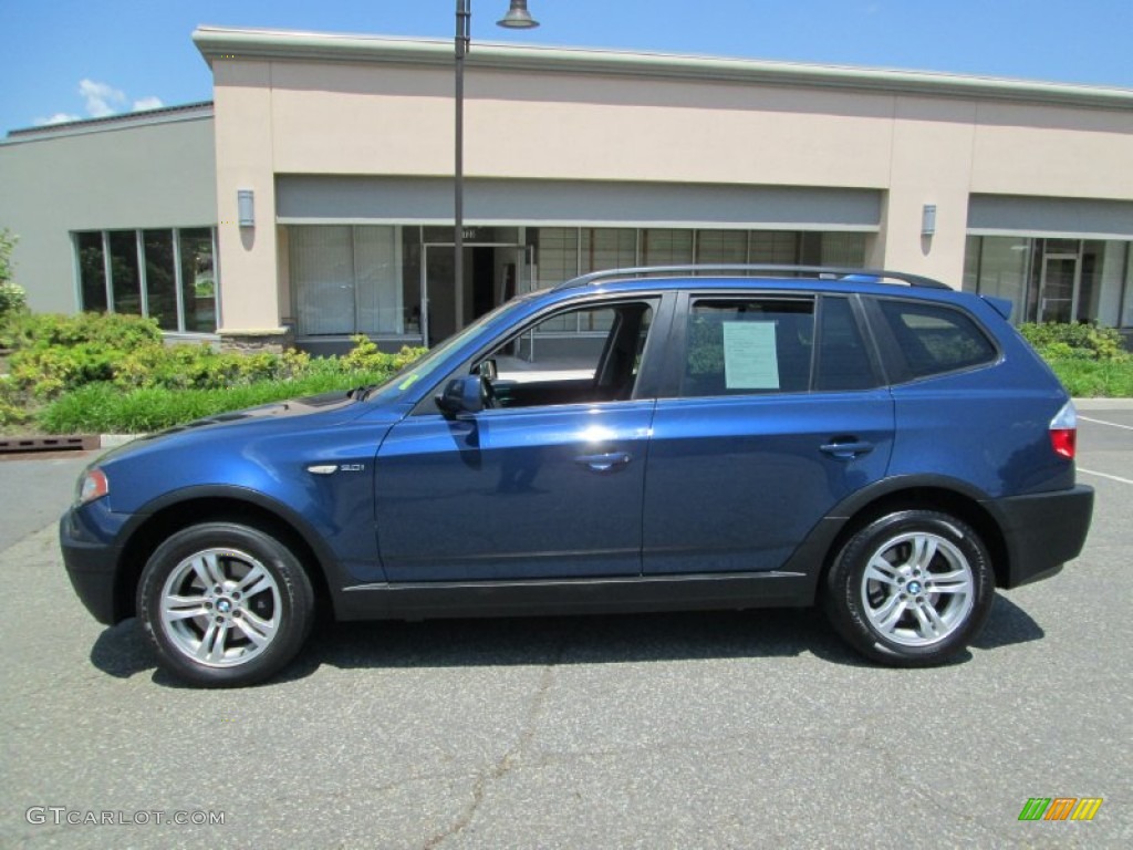 Mystic Blue Metallic 2005 BMW X3 3.0i Exterior Photo #82531968