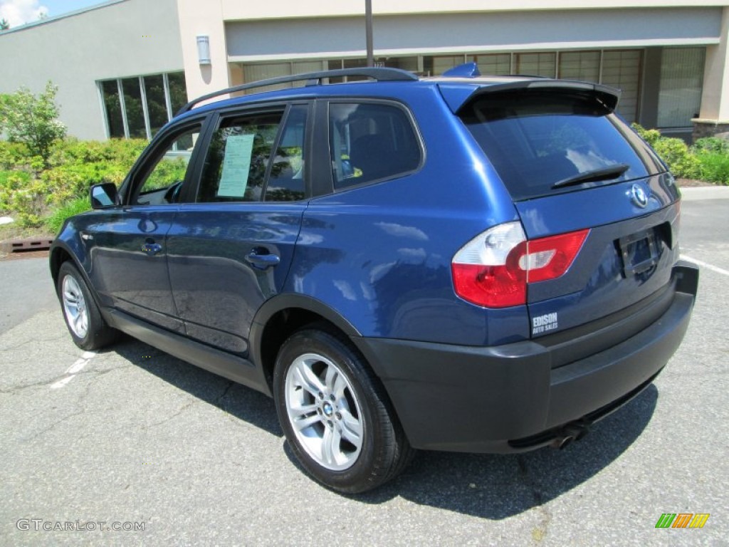 Mystic Blue Metallic 2005 BMW X3 3.0i Exterior Photo #82532030