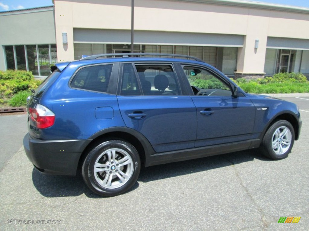Mystic Blue Metallic 2005 BMW X3 3.0i Exterior Photo #82532106
