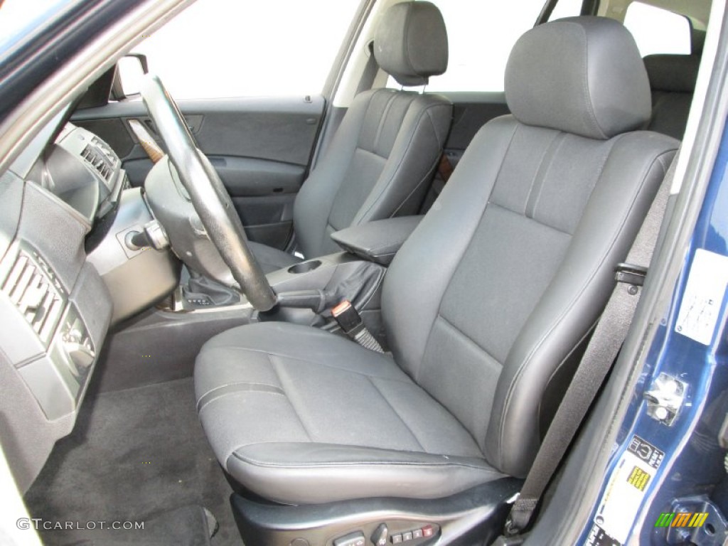 2005 BMW X3 3.0i Front Seat Photos