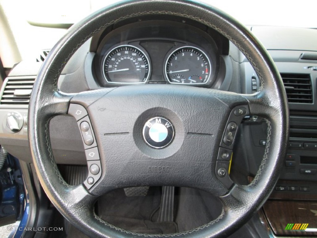 2005 BMW X3 3.0i Steering Wheel Photos