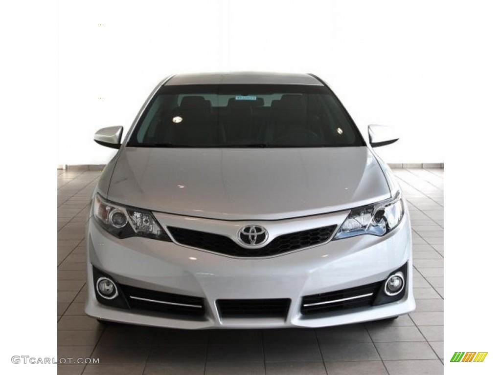 2013 Camry SE - Classic Silver Metallic / Black/Ash photo #2