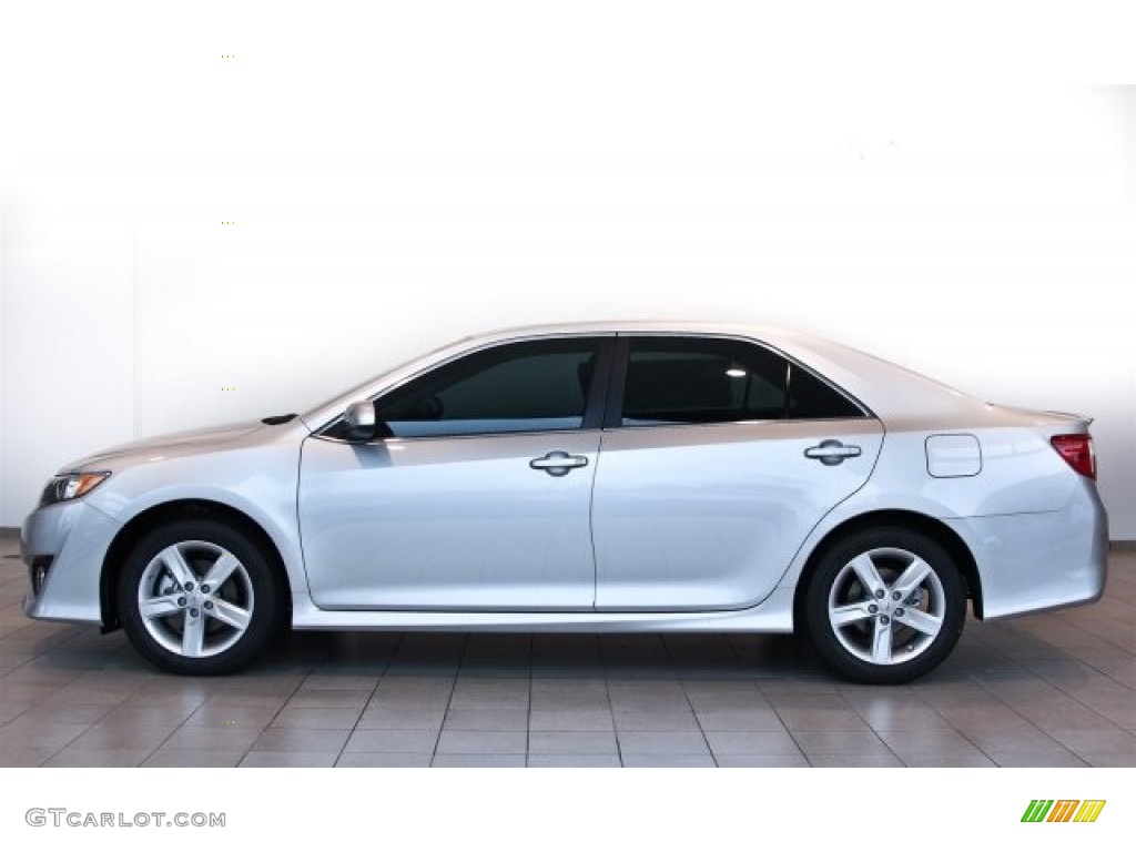 2013 Camry SE - Classic Silver Metallic / Black/Ash photo #4