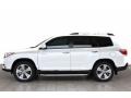 Blizzard White Pearl - Highlander Limited 4WD Photo No. 2