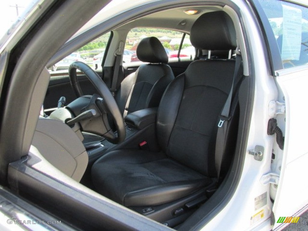 Ebony Interior 2010 Chevrolet Malibu LT Sedan Photo #82534947