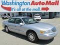 Silver Frost Metallic 1999 Lincoln Continental 